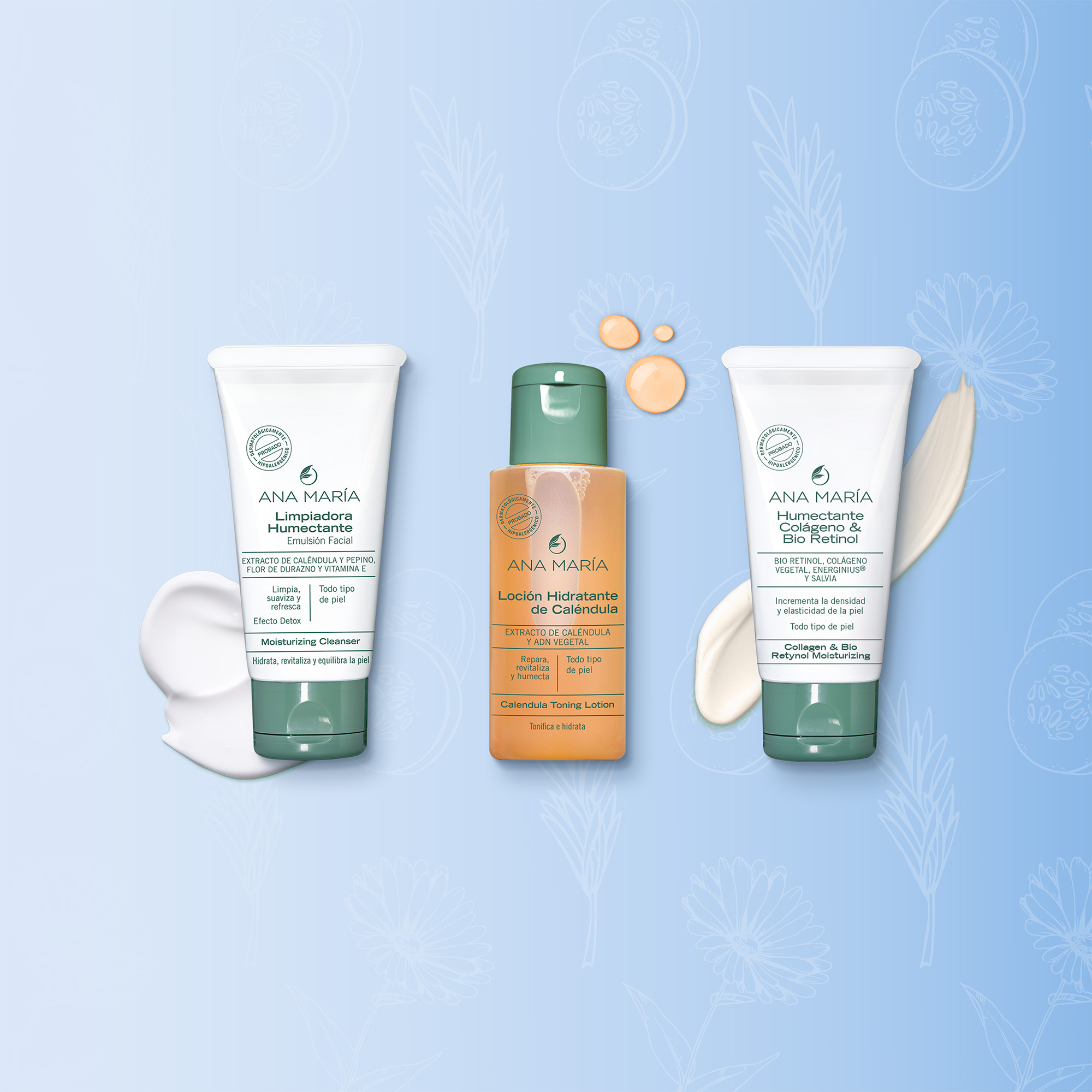 Kit Cuidado Facial Hidratante - Creativa